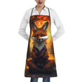 thumbnail image 1 of Sikiie Sunset Maple Tree Fox Aprons for Kitchen Cooking Aprons, Chef Apron for Men Women Chef, 1 of 7