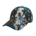 thumbnail image 1 of Sikiie Sunset Sunflower Dog Unisex Vintage Washed Unstructured Baseball Cap Soft Cap Adjustable Unisex Baseball Hat Dad Hat, 1 of 6