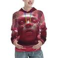 thumbnail image 1 of Sikiie Surreal Pink Headphones Women's Casual Hoodies Long Sleeve Lightweight Pullover Tops Loose Sweatshirt-XX-Large, 1 of 7