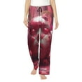 thumbnail image 1 of Sikiie Surreal Pink Headphones Women’s Lounge Pants, Lounge Pants Sleep Bottoms, Lounge for Women, Womens Pajama Pants -XX-Large, 1 of 6