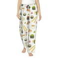 thumbnail image 1 of Sikiie Sushi and Rolls Women’s Ultra-Soft Comfy Lounge Pants Sleepwear Comfy Lounge Pants Drawstring Sleep Bottoms with PocketsX-Large, 1 of 6