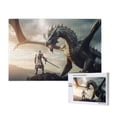 thumbnail image 1 of Sikiie Swordsman Cool Dragon Puzzle, Jigsaw Puzzles, Jigsaw Puzzles 1000 Pieces, Custom Jigsaw Puzzle for Adults (29.5×19.7in, Horizontal), 1 of 9