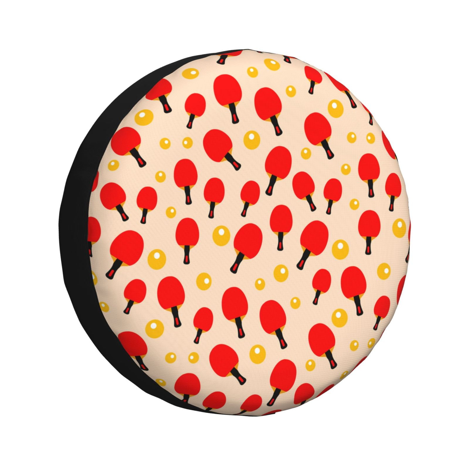 Sikiie Table Tennis Rackets 1 PVC Leather Spare Tire Wheel Cover Spare ...