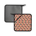 thumbnail image 1 of Sikiie Table Tennis Rackets Pot Holders Kitchen Insulation Mats Heat Resistant Pot-Holder Oven Anti-Scald Pads for Cooking Baking, 7.1*7.1inch, 1 of 8