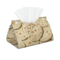 thumbnail image 1 of Sikiie Taco Tortillas Leather Tissue Box Cover Rectangle, Long Tissue Box Cover, Tissue Box Holder, Tissue Holder for Bathroom, 1 of 7