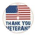 thumbnail image 1 of Sikiie Thank You Veterans Christmas Tree Skirt, Christmas Tree Decorations, Christmas Decor, Tree Mat Decoration(30-48IN)-48", 1 of 6