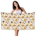 thumbnail image 1 of Sikiie Thanksgiving Beach Towel for Women Men, Pool Bath Beach Camping Beach Towel Adult Blanket for Travel Swim 27.5"x 55", 1 of 6