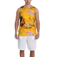 thumbnail image 1 of Sikiie The Chicken Family Basketball Jersey Reversible Men's Mesh Athletic Sports Shirts Training Practice S-4XLLarge, 1 of 6