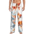 thumbnail image 1 of Sikiie Three Goldfish Watercolor Splash Pajama Pants Men, PJ Bottoms, Sleep & Lounge Pants-Medium, 1 of 6