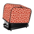 thumbnail image 1 of Sikiie Tomato Toaster Covers 2 Slice Dustproof Toaster Cover Bread Machine Cover, Dustproof Cover - 11.4" x 7.5" x 7.9", 1 of 7
