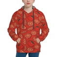 thumbnail image 1 of Sikiie Tomatoes Youth Hoodie Sweatshirt Pullover Hooded Classic Casual Essentials Hoodiefor Boys Girls Kids -X-Large, 1 of 6