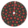 thumbnail image 1 of Sikiie Tomatoes1 30-48 inches {designName} Print Christmas Tree Skirt Snowman Xmas Tree Skirt with Edge Christmas Decorations for Holiday Party36", 1 of 7