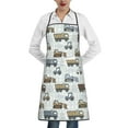 thumbnail image 1 of Sikiie Tractor and Dumper Aprons for Kitchen Cooking Aprons, Chef Apron for Men Women Chef, 1 of 7