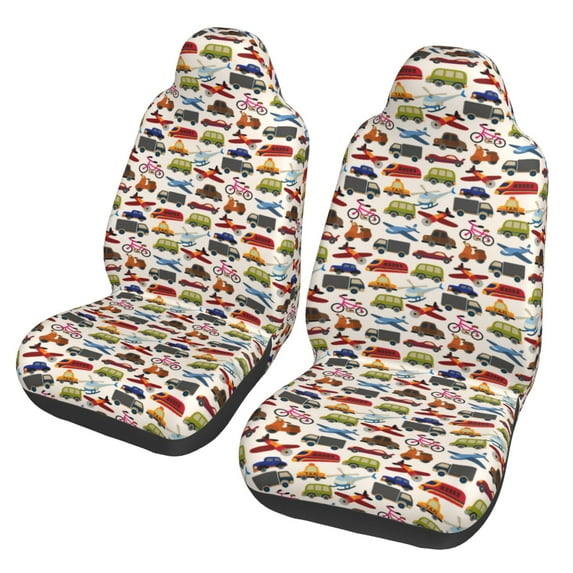Sikiie Transport Car Seat Protector 2 Pack Car Seat Cushion Mat, Car Seat Covers for SUV, Truck, Van