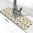 thumbnail image 1 of Sikiie Travel Elements Splash Guard for Sink Faucet-1 PC Super Absorbent Fast Drying Mat Sink Gadgets-Splash Guard for Kitchen, Sink Mat, 1 of 7