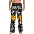 thumbnail image 1 of Sikiie Travel Mens Pajama Pants Sleep & Lounge Pants, PJ Bottoms With elastic waistb and Pockets X-Large, 1 of 6