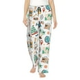 thumbnail image 1 of Sikiie Travel1 Women’s Ultra-Soft Comfy Lounge Pants Sleepwear Comfy Lounge Pants Drawstring Sleep Bottoms with PocketsXX-Large, 1 of 6