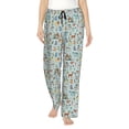 thumbnail image 1 of Sikiie Tribal Animals Women’s Ultra-Soft Comfy Lounge Pants Sleepwear Comfy Lounge Pants Drawstring Sleep Bottoms with PocketsMedium, 1 of 6