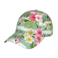 thumbnail image 1 of Sikiie Tropical Flamingo Unisex Vintage Washed Unstructured Baseball Cap Soft Cap Adjustable Unisex Baseball Hat Dad Hat, 1 of 6