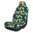 Sikiie Tropical Fruit Car Seat Covers 2PCs Front Car Seat Covers