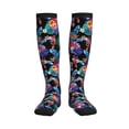thumbnail image 1 of Sikiie Tropical Palm Leaves 1 Pairs Compression Socks for Men and Women 15-20 mmHg Running Support Socks, 1 of 7