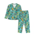 thumbnail image 1 of Sikiie Trucks And Excavators Women's Long-Sleeve Shirt and Full-Length Bottom Pajama Set (s-xxl)-Large, 1 of 7