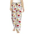 thumbnail image 1 of Sikiie Tulips Flowers Women’s Ultra-Soft Comfy Lounge Pants Sleepwear Comfy Lounge Pants Drawstring Sleep Bottoms with PocketsLarge, 1 of 6