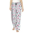 thumbnail image 1 of Sikiie Tulips Flowers Women’s Ultra-Soft Comfy Lounge Pants Sleepwear Comfy Lounge Pants Drawstring Sleep Bottoms with PocketsSmall, 1 of 6