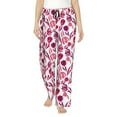 thumbnail image 1 of Sikiie Tulips Flowers Women’s Ultra-Soft Comfy Lounge Pants Sleepwear Comfy Lounge Pants Drawstring Sleep Bottoms with PocketsXX-Large, 1 of 6