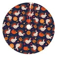 thumbnail image 1 of Sikiie Turkey And Thanksgiving 30-48 inches {designName} Print Christmas Tree Skirt Snowman Xmas Tree Skirt with Edge Christmas Decorations for Holiday Party-36", 1 of 7