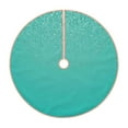 thumbnail image 1 of Sikiie Turquoise Glitter Christmas Tree Skirt, Christmas Tree Decorations, Christmas Decor, Tree Mat Decoration(30-48IN)-30", 1 of 6