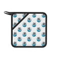 thumbnail image 1 of Sikiie Turtle Pot Holders Kitchen Insulation Mats Heat Resistant Pot-Holder Oven Anti-Scald Pads for Cooking Baking, 7.1*7.1inch, 1 of 8