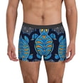 thumbnail image 1 of Sikiie Turtle Print Men's Boxer Briefs, Elastic Waistband Boxer Briefs Leggings-Large, 1 of 5