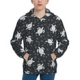 thumbnail image 1 of Sikiie Turtle Youth Hoodie Sweatshirt Pullover Hooded Classic Casual Essentials Hoodiefor Boys Girls Kids -Small, 1 of 6