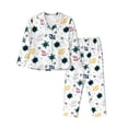 thumbnail image 1 of Sikiie Turtles And Corals Women's Long-Sleeve Shirt and Full-Length Bottom Pajama Set (s-xxl)-XX-Large, 1 of 7