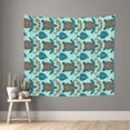 thumbnail image 1 of Sikiie Turtles And Seahorses tapestry wall hanging home decor for bedrooms, living rooms, dorms 60x51in, 1 of 6