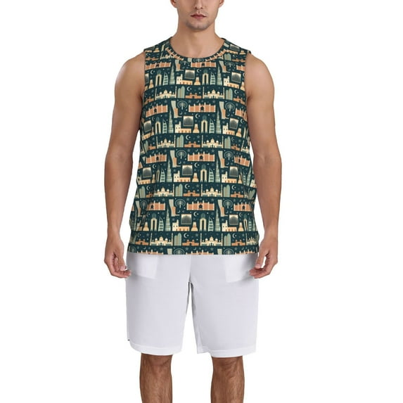 Sikiie UAE Travel1 1 Basketball Jersey Reversible Men's Mesh Athletic Sports Shirts Training Practice S-4XLX-Large