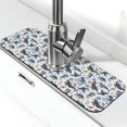 thumbnail image 1 of Sikiie Underwater Animals 1 Splash Guard for Sink Faucet-1 PC Super Absorbent Fast Drying Mat Sink Gadgets-Splash Guard for Kitchen, Sink Mat, 1 of 7