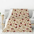 thumbnail image 1 of Sikiie Valentine'S Day Rose Cozy Flannel Fleece Throw Blanket: Lightweight & Thick for All Seasons - Perfect for Women, Men, & Kids", 1 of 6