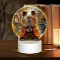 thumbnail image 1 of Sikiie Valley Meditating Guinea Pig Acrylic Night Light Gift Custom Acrylic Night Light LED Lights for Bedroom Home Office, 1 of 9
