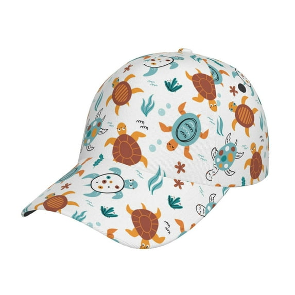 Sikiie Various Turtle Unisex Vintage Washed Unstructured Baseball Cap Soft Cap Adjustable Unisex Baseball Hat Dad Hat