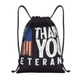 thumbnail image 1 of Sikiie Veterans Day2 Drawstring Backpack Drawstring Bags, Draw String Back Bag for Sports, Gym, Travel, Swimming, Beach-Medium, 1 of 6