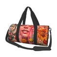 thumbnail image 1 of Sikiie Vibrant Floral Collage Portrait Duffel Bag, Travel Bag, Sports Gym Bag - Ideal for Sports, Gym, Overnight Stays, 1 of 6