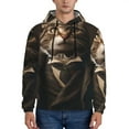 thumbnail image 1 of Sikiie Victorian Gentle Cat Men's Hoodie, Essentials Hoodie, Sweatshirt, Pullover Hooded Sweatshirt for Men-Small, 1 of 7