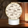 thumbnail image 1 of Sikiie Vintage Farm Pigs Acrylic Night Light Gift Custom Acrylic Night Light LED Lights for Bedroom Home Office, 1 of 1