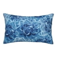 thumbnail image 1 of Sikiie Vintage Floral Print Plush Pillow Cover, Wrinkle-proof and Stain-resistant Pillow Protector without Pillow Core, Home Decoration-16"x24", 1 of 6