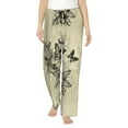 thumbnail image 1 of Sikiie Vintage Floral Women’s Ultra-Soft Comfy Lounge Pants Sleepwear Comfy Lounge Pants Drawstring Sleep Bottoms with PocketsLarge, 1 of 6