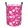 thumbnail image 1 of Sikiie Vintage Flowers Print Round Dirty Clothes Basket, Waterproof Standing Foldable Storage Basket, for Laundry Room, Bedroom, Bathroom Storage-Small, 1 of 6