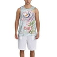 thumbnail image 1 of Sikiie Vintage Rose Basketball Jersey Reversible Men's Mesh Athletic Sports Shirts Training Practice S-4XLXX-Large, 1 of 6