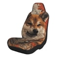 thumbnail image 1 of Sikiie Vintage Shiba Inu Art Car Seat Covers 2PCs Front Car Seat Covers Universal fit for Most Cars SUVs and Trucks-2 PCS, 1 of 9